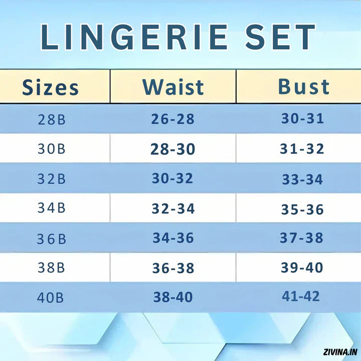 Combo Of 8 Bra & panties Set