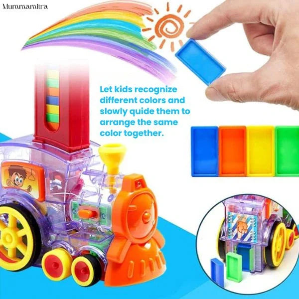 BlockChase – Race, Set, Domino | Instant Chain Reactions | Perfect for Little Hands