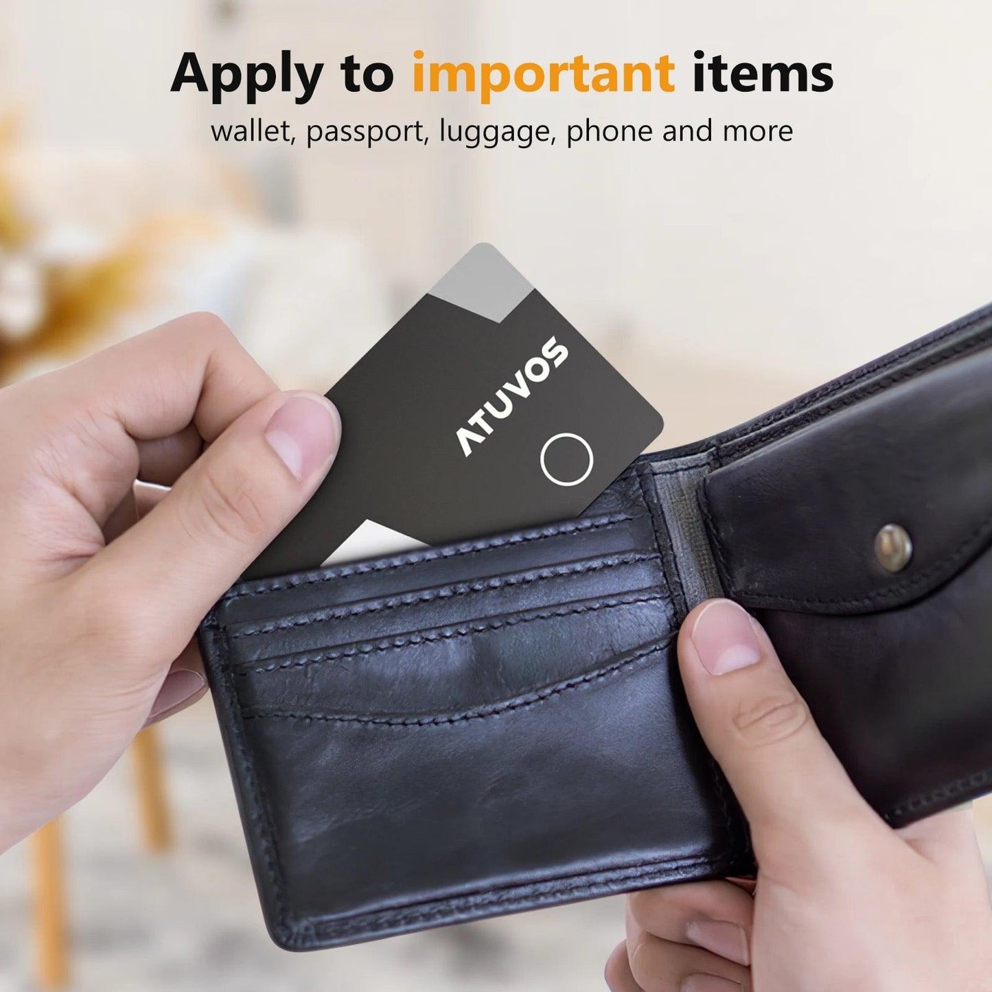 GPS wallet tracker CardTag (apple certified MFI) (ios only)