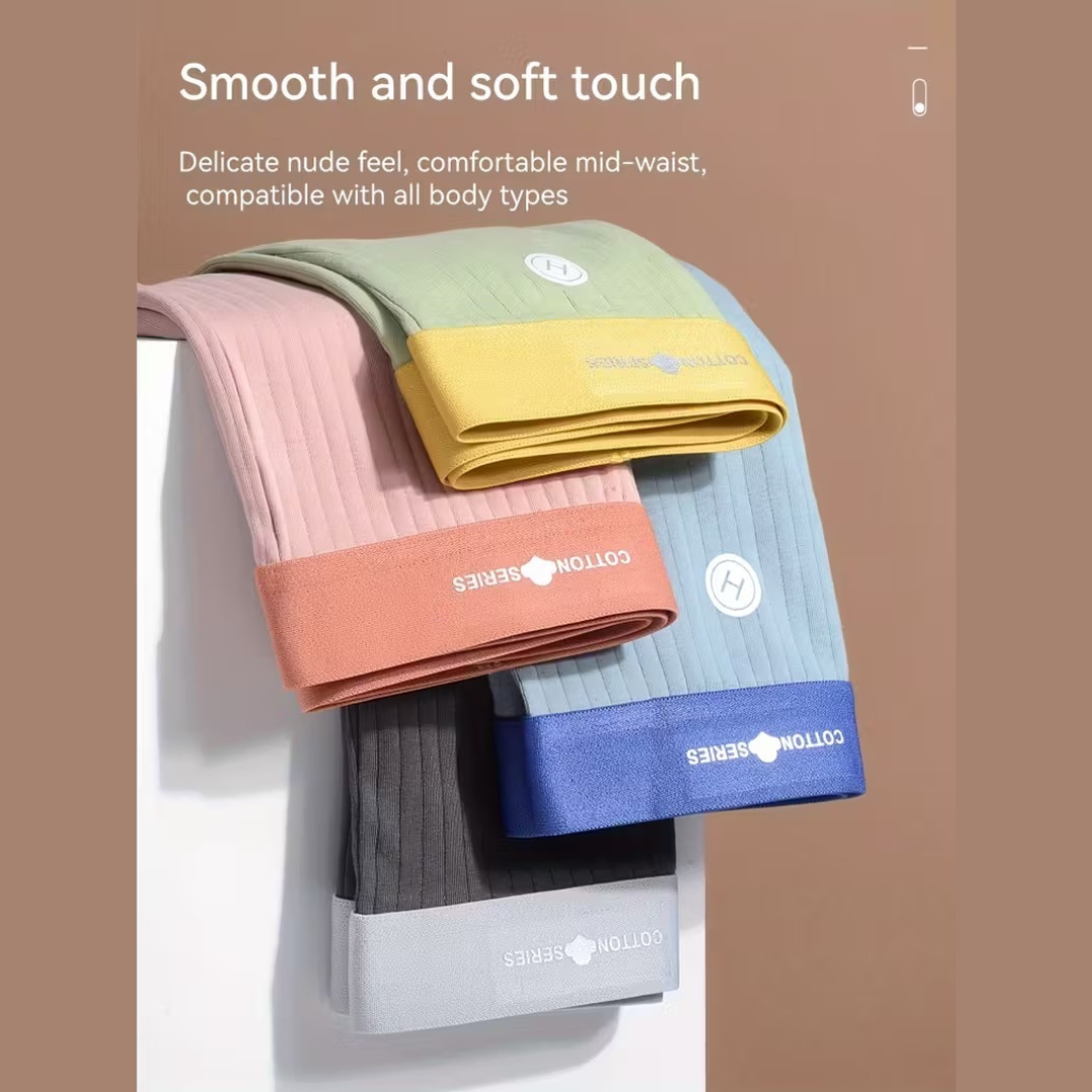 The Cotton Series Ribbed Briefs