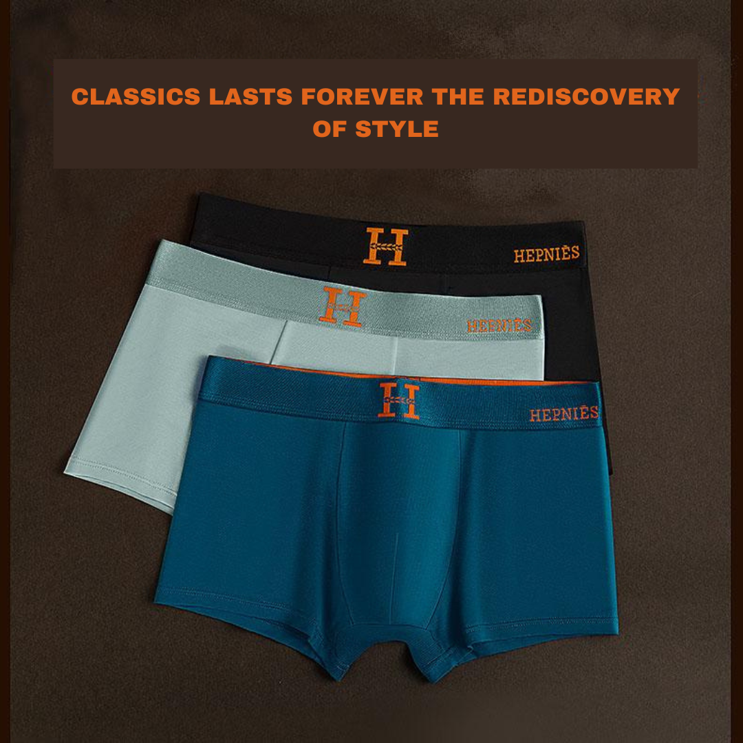 HEPNIES Men's underwear Cotton magnetic technology sports boxer shorts