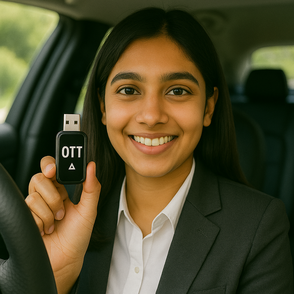 2-IN-1 USB Wireless CarPlay & Android Auto Adapter