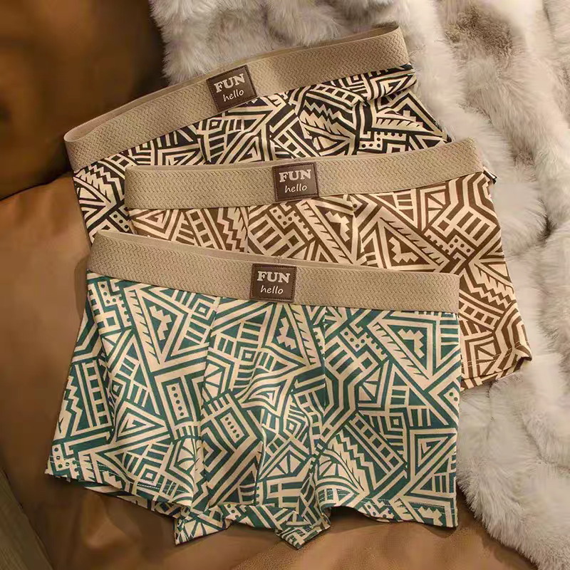 Phantom Grid Micro Modal Boxers