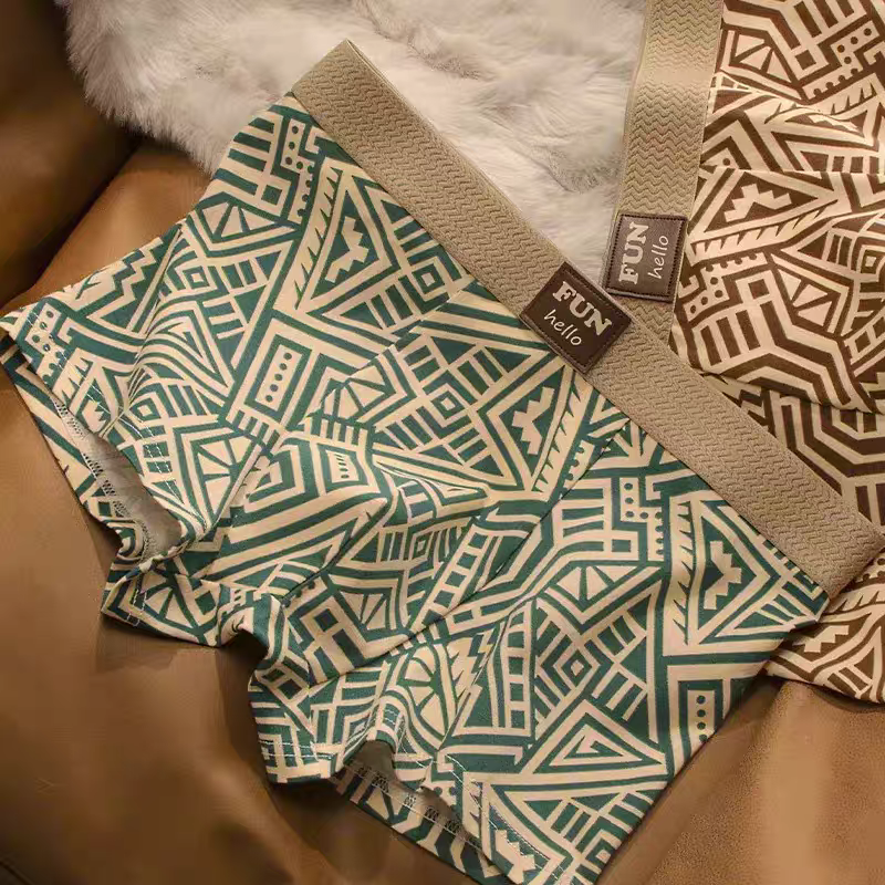 Phantom Grid Micro Modal Boxers