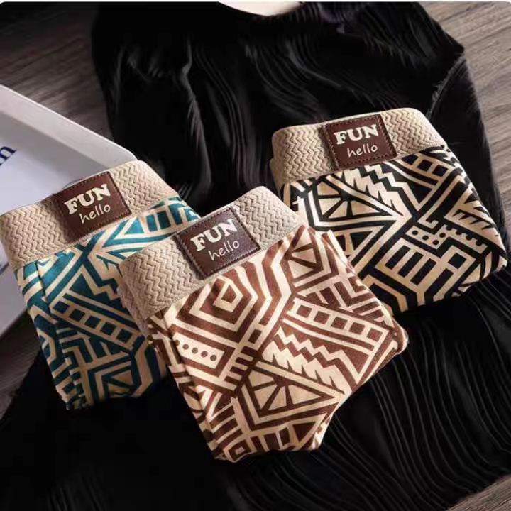 Phantom Grid Micro Modal Boxers