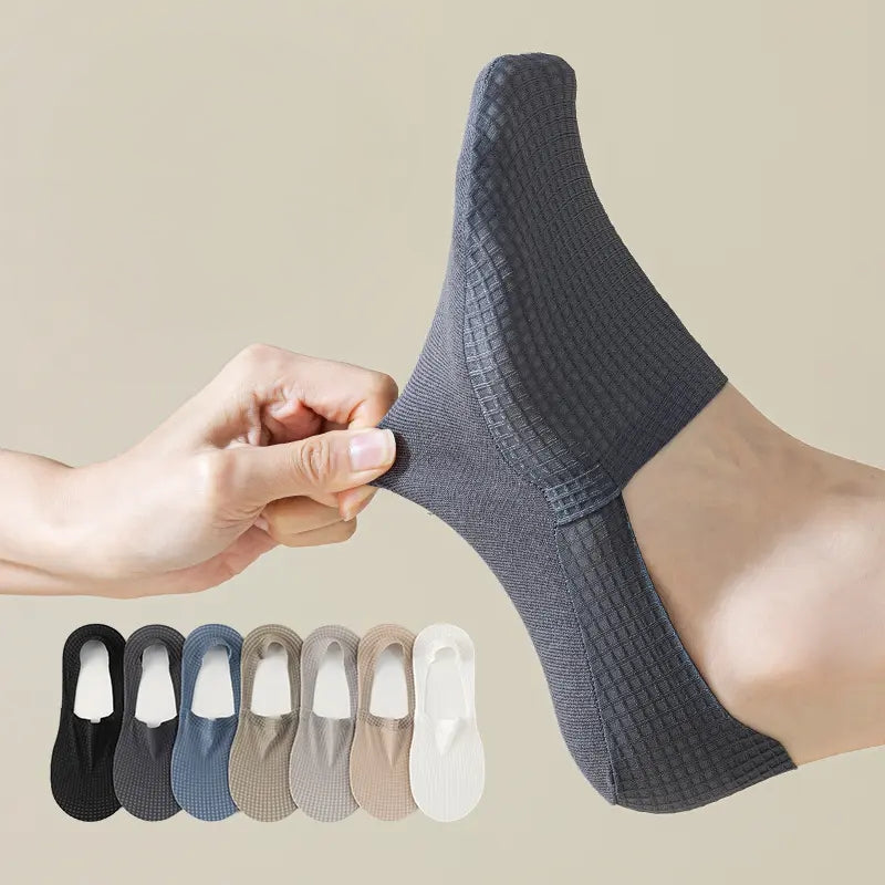 BreathEase Mesh-Lined Comfort Socks