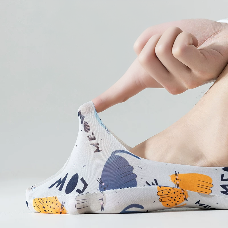 WinkFlex FunPrint Invisible Socks