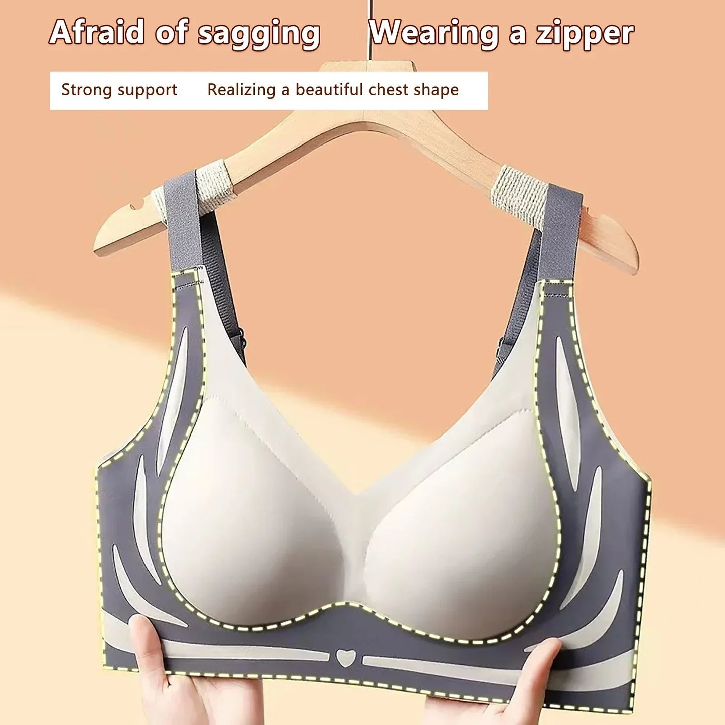 Comfort Lift Wireless Bra - Pack of 6