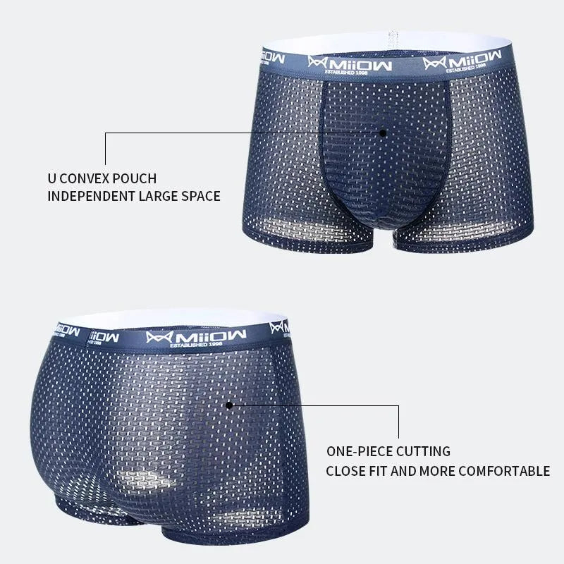 (𝐈𝐦𝐩𝐨𝐫𝐭𝐞𝐝) Milow (Set of 9) Underwears (Graphene Antibacterial Ice Silk)