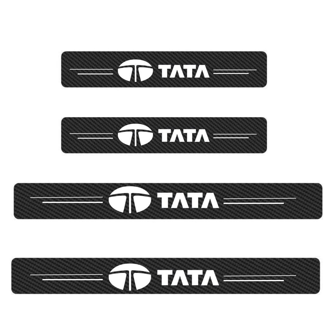 Carbon Fiber Door Sill Protector (4 Pcs)