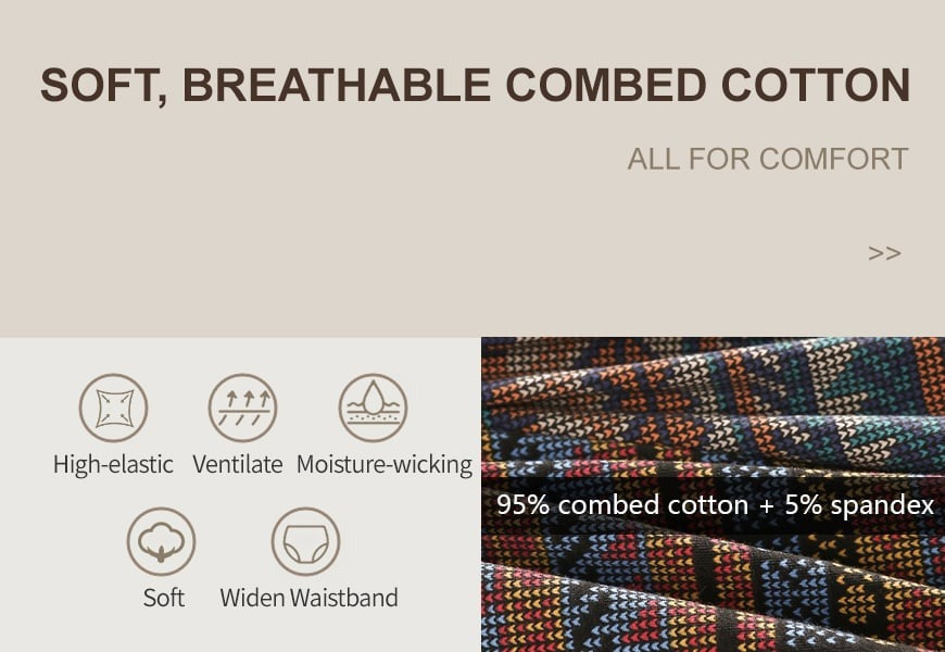 Soft-Stretch Boxer Briefs - pack of 6