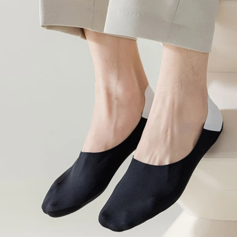 Two-Tone Mesh Boat Socks: Cool, Breathable Comfort & Stylish Summer Look